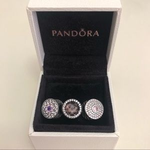 Set of 3 Pandora Charms